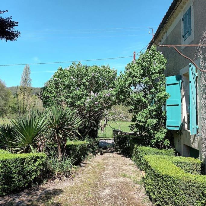 Charmant Studio Avec Jardin A La Campagne Sur Le Chemin De Saint Jacques De Compostelle Daire Lauzerte Dış mekan fotoğraf